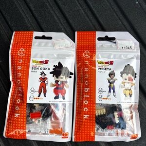 Lego Dragon Ball Z Son Goku and Vegeta Set - Red, Black, Blue